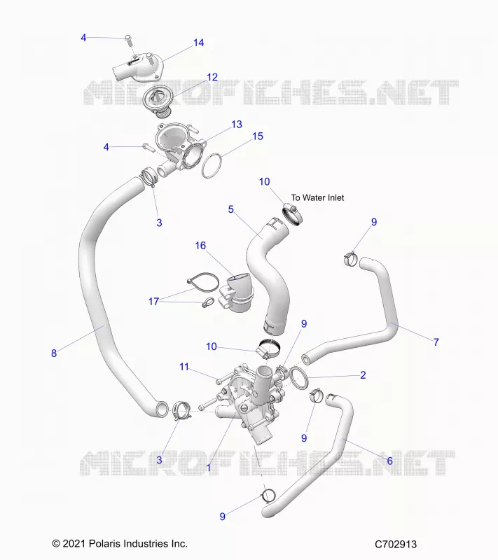 MOTORE, WATERPUMP AND BYPASS