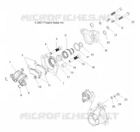 FRENO POSTERIORE CALIPER