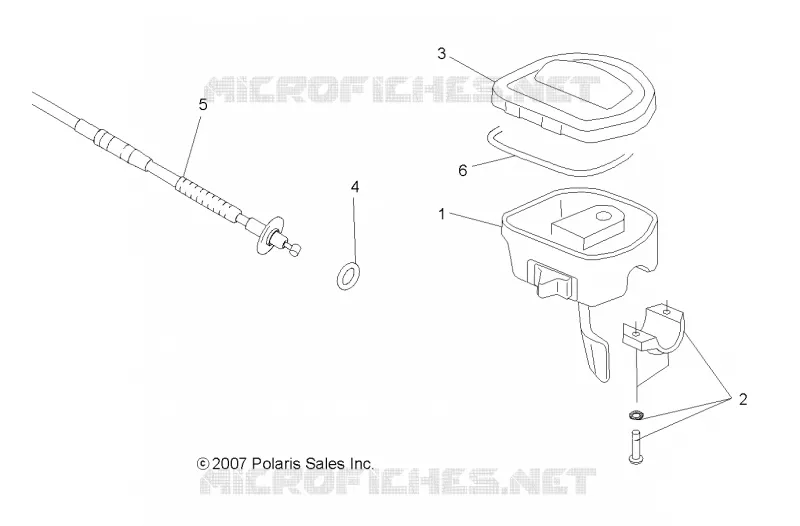 TIMONE, CONTROLLI, ACCELERATORE ASM. and CABLE