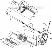 TRASMISSIONE 600 XC 0971776 and EUROPEAN 600 XC E971776 (4937933793B008)