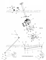 STEERING, STERZO POST ASM.