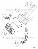 TRASMISSIONE, COPERCHIO FRIZIONE AND DUCTING