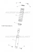 SUSPENSION, SHOCK ANTERIORE