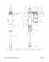 SUSPENSION, AMMORTIZZATORE POSTERIORE TRACK, HI LO ADJ., SNOW CHECK (7044383)