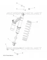 SUSPENSION, AMMORTIZZATORE POSTERIORE, MOUNTING