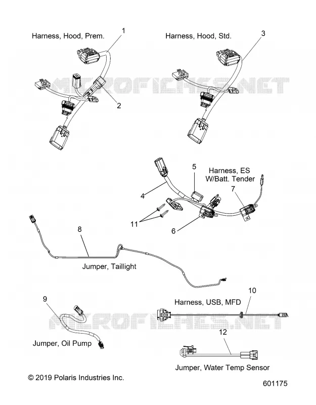 ELETTRICO, JUMPERS/WIRE HARNESS