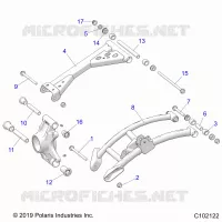 SOSPENSIONE POSTERIORE CONTROL ARMS