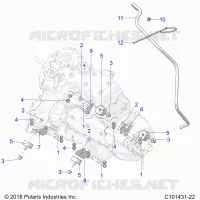 ENGINE, MOUNTING AND TRASMISSIONE MOUNTING