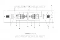 DRIVE TRAIN, DRIVE POSTERIORE ALBERO