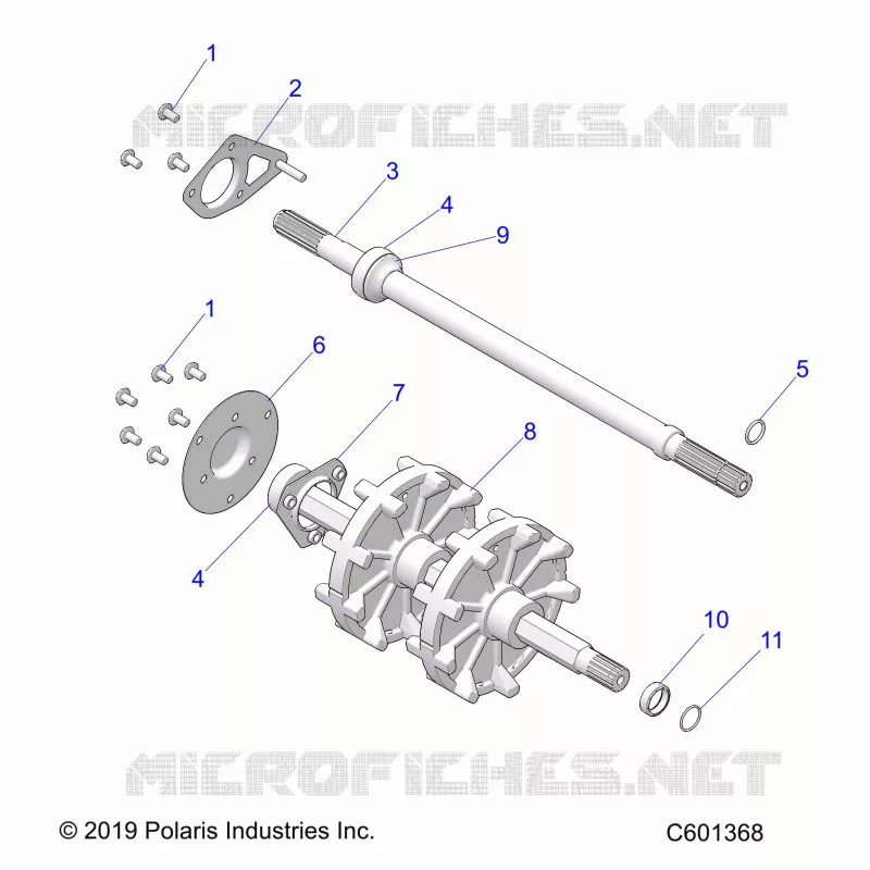 DRIVE TRAIN, JACKSHAFT AND ALBERO DI TRASMISSIONE