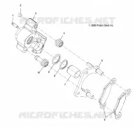 BRAKES, PINZA FRENO POSTERIORE