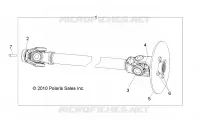 DRIVE TRAIN, FRONT PROP ALBERO
