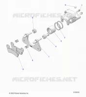 BRAKES, PINZA POSTERIORE
