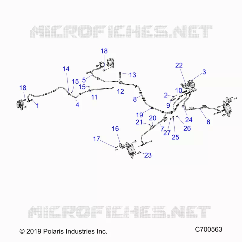 LINEE FRENO AND MASTER CYLINDER