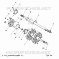 DRIVE TRAIN, JACKSHAFT AND ALBERO DI TRASMISSIONE