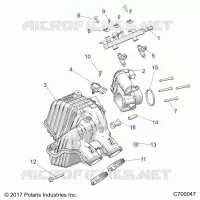 ENGINE, PRESA D'ARIA MANIFOLD, THROTTLE BODY, FUEL RAIL