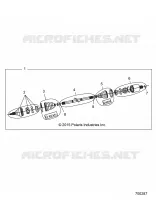 TRASMISSIONE, FRONT HALF SHAFT