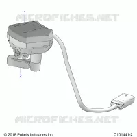 TIMONE, CONTROLS, THROTTLE ASM