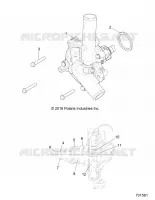 ENGINE, SISTEMA DI RAFFREDDAMENTO. WATERPUMP ASSEMBLY