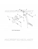 BRAKES, PEDAL AND CILINDRO PRINCIPALE MOUNTING