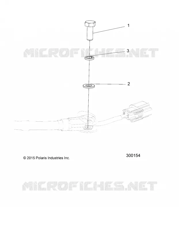 ELECTRICAL, BATTERIA CABLE BOLTS, AGM