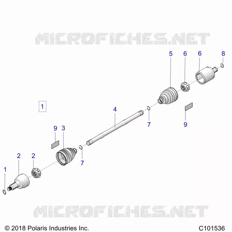 TRASMISSIONE, DRIVE SHAFT, FRONT