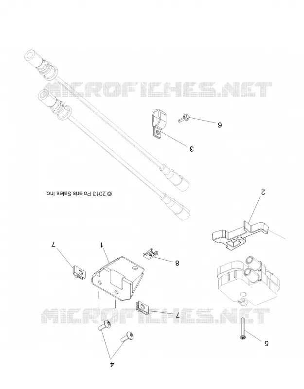ELETTRICO, IGNITION COIL MOUNTING