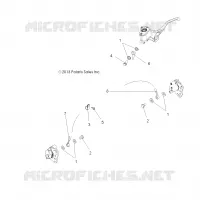 FRENO ANTERIORE BRAKE LINES