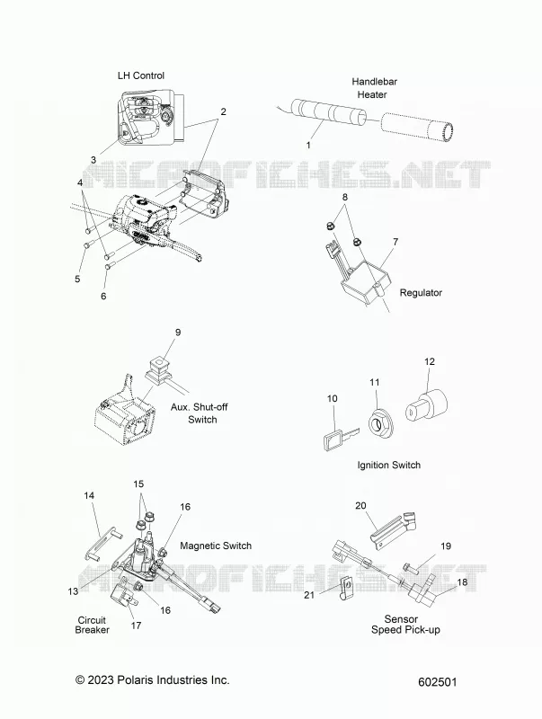 ELETTRICO, SWITCHES AND COMPONENTS