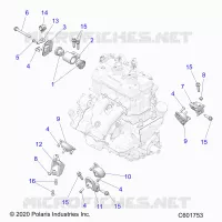 MOTORE, MOUNTING & LONG BLOCK
