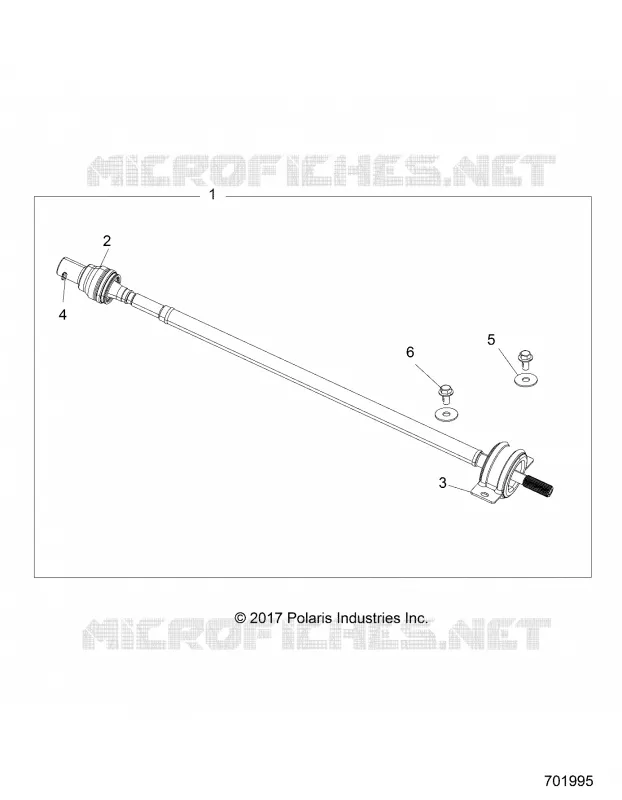 TRASMISSIONE, REAR PROP SHAFT