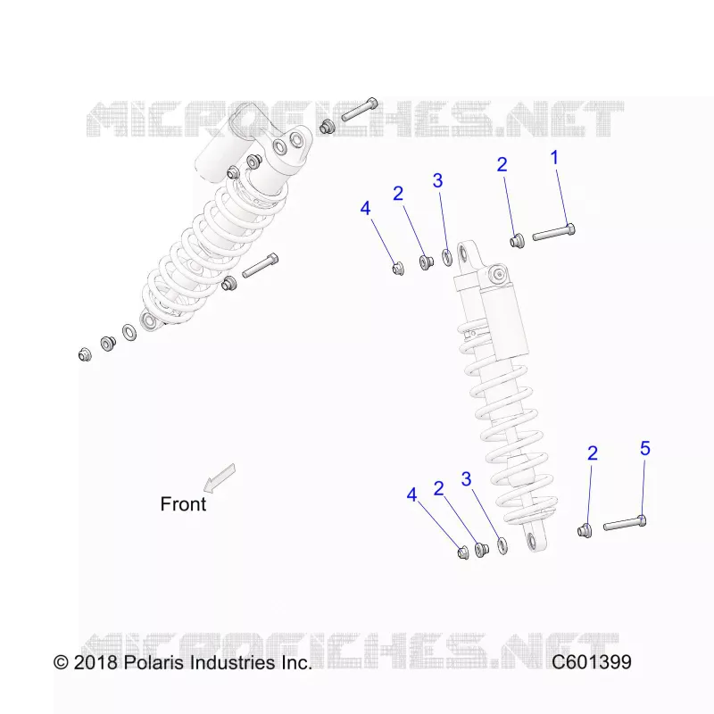 SUSPENSION, SHOCK MONTAGGIO (IFS)