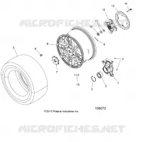 RUOTE, REAR AND HUB