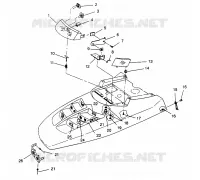 CAPPUCCIO/FARO FANALE XLT TOURING 0963357 AND EUROPEAN XLT TOURING E963357 (4931923192A014)