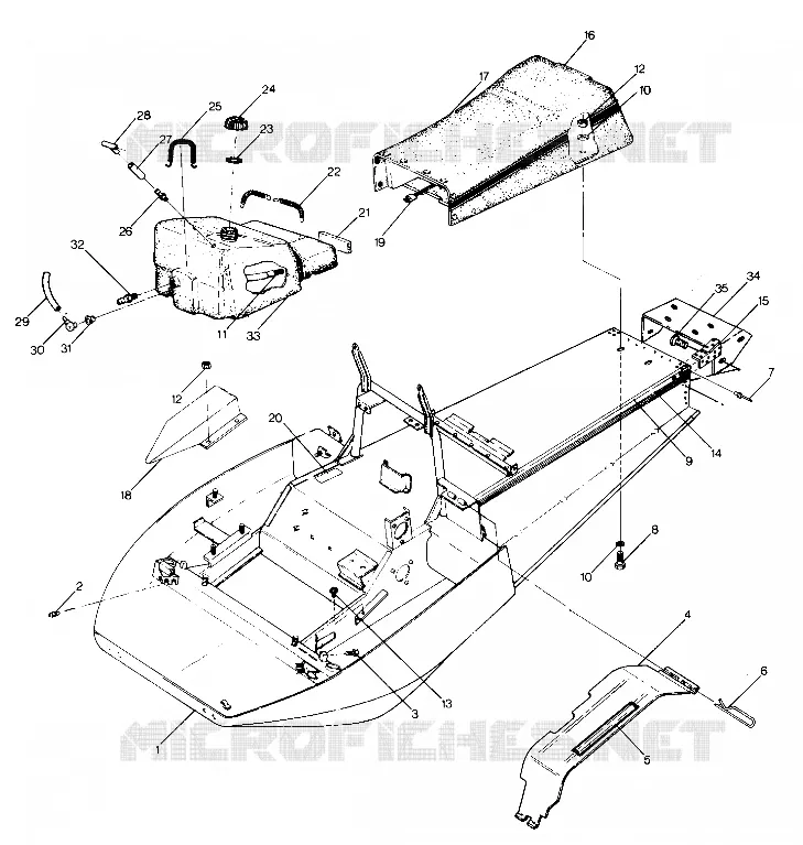 TELAIO AND SEDE LTR/STARTRAK (4914141414001A)