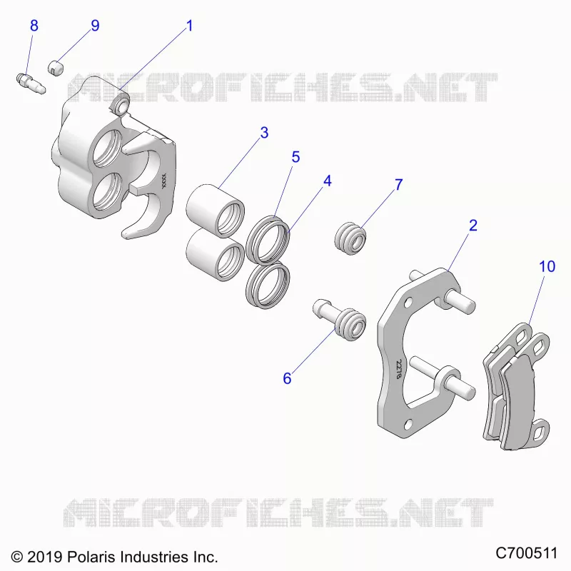 BRAKES, PINZA POSTERIORE