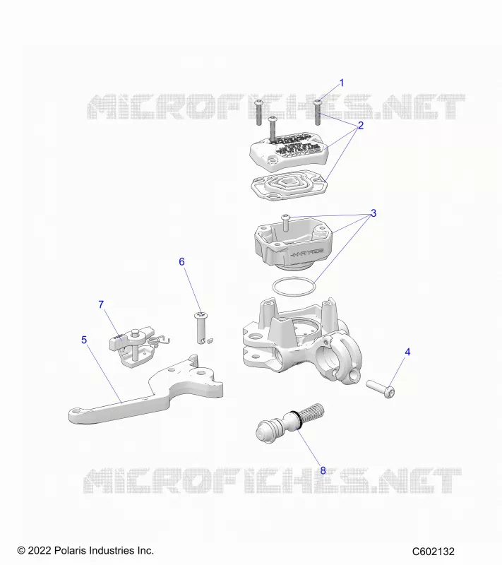 BRAKES, CILINDRO PRINCIPALE ASM.