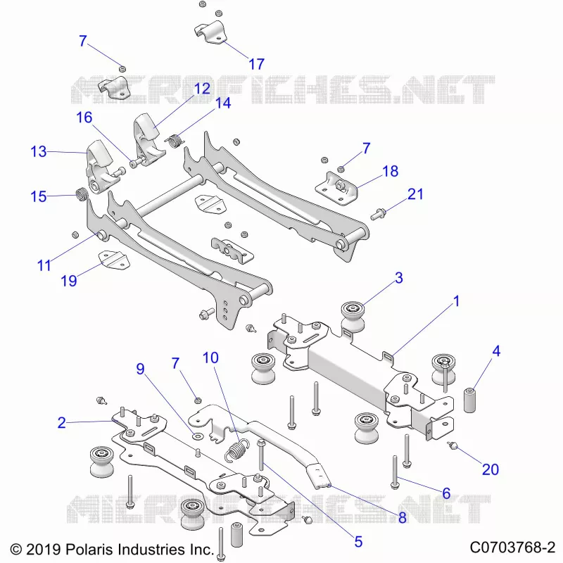 SEDE MOUNTING, FRONT