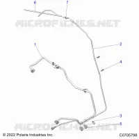 SISTEMA DI ALIMENTAZIONE CARBURANTE, LINES, STD.