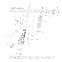 SUSPENSION, ANTERIORE MONTANTE