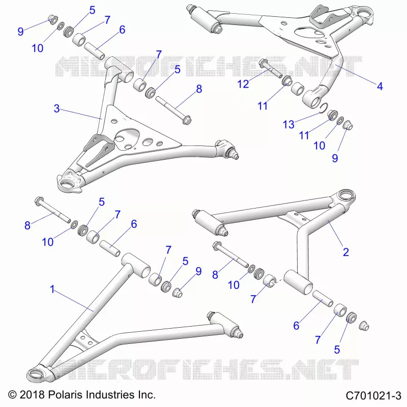 SOSPENSIONI ANTERIORI CONTROL ARMS