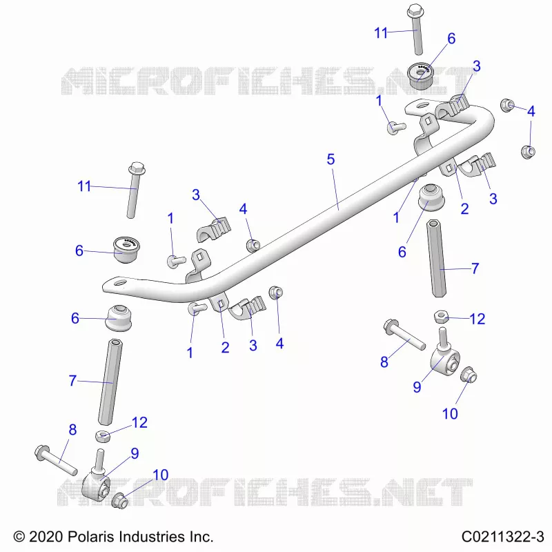 SUSPENSION, BARRA DI STABILIZZAZIONE