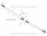 DRIVE TRAIN, FRONT PROP ALBERO