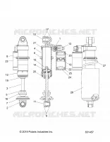 SUSPENSION, SHOCK ANTERIORE TRACK (7044878)