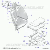SEDE ASM., REAR, PREMIUM/DELUXE
