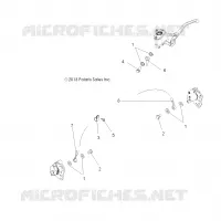 FRENO ANTERIORE BRAKE LINES