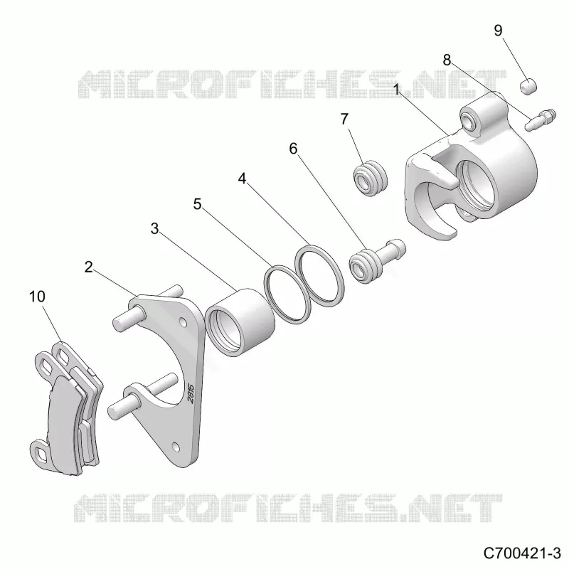 BRAKES, PINZA POSTERIORE