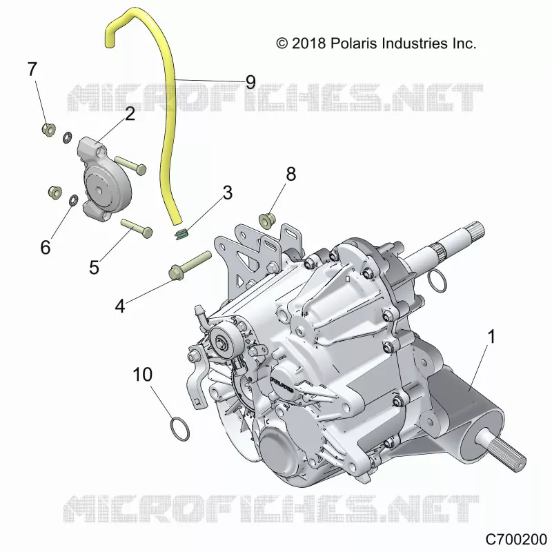 DRIVE TRAIN, MAIN SCATOLA INGRANAGGI MONTAGGIO