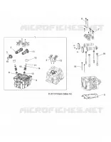 ENGINE, TESTA CILINDRO, CAMS AND VALVES