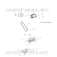ENGINE, OIL PUMP AND OIL COOLER